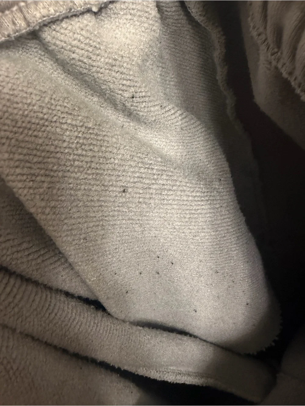 Stone Island Pale Gray Cargo Sweatpants with Patch